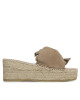 Manebi Еспадрили Platforms With Knots W 1.9 WK Vintage Taupe - Mera.bg