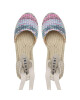 Manebi Еспадрили Raffia Yute Mix Flat Valenciana Espadrilles G 6.1 P0 Fucsia Blue Mix - Mera.bg