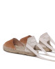 Manebi Еспадрили Suede Flat Valenciana Espadrilles R 3.9 P0 Кафяв - Mera.bg
