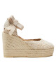 Manebi Еспадрили Yucatan Wedge Espadrilles G 0.3 WV Бежов - Mera.bg