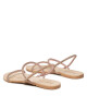Manebi Сандали Crystal Embellished Leather Sandals V 6.3 Y0 Rose Gold 2 Bands - Mera.bg