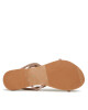 Manebi Сандали Crystal Embellished Leather Sandals V 6.3 Y0 Rose Gold 2 Bands - Mera.bg