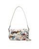Marc Jacobs Дамска чанта The Sticker Clover Shoulder Bag 2S5HSH027H02 Бял - Mera.bg