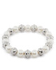 Marc Jacobs Колие Pearl Dot Statement Neklace 2R3JNC001J52 Сребрист - Mera.bg