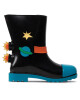Melissa Гумени ботуши Mini Rain Boot + Fabula 33677 Черен - Mera.bg