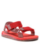 Melissa Сандали Mini Papete + Rider I 33381 Red/Clear Glitter Pink 54034 - Mera.bg