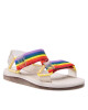 Melissa Сандали Mini Papete Rider I 33381 Beige/Beige/Rainbow 54036 - Mera.bg