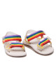 Melissa Сандали Mini Papete Rider I 33381 Beige/Beige/Rainbow 54036 - Mera.bg