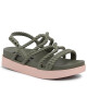 Melissa Сандали Dance + Salinas Ad 32742 Green/Pink 50961 - Mera.bg