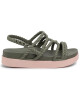 Melissa Сандали Dance + Salinas Ad 32742 Green/Pink 50961 - Mera.bg