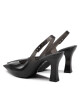 Melissa Сандали Slingback Heel + Larroude 33606 Черен - Mera.bg