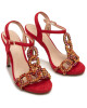 Menbur Сандали 22438 Red 0007 - Mera.bg
