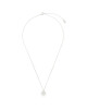 Michael Kors Колие Pave Coin Neck MKC1515AN040 Rhodium Clear Cz - Mera.bg
