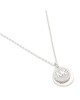 Michael Kors Колие Pave Coin Neck MKC1515AN040 Rhodium Clear Cz - Mera.bg