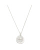Michael Kors Колие Pave Coin Neck MKC1515AN040 Rhodium Clear Cz - Mera.bg