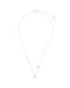 Michael Kors Колие Pave Halo Necklace MKC1208AN040 Сребрист - Mera.bg