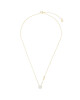 Michael Kors Колие Pave Halo Necklace MKC1208AN710 Златист - Mera.bg