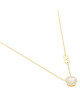 Michael Kors Колие Pave Halo Necklace MKC1208AN710 Златист - Mera.bg