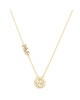 Michael Kors Колие Pave Halo Necklace MKC1208AN710 Златист - Mera.bg
