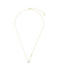 Michael Kors Колие Pave Halo Necklace MKC1208AN710 Златист - Mera.bg