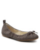 MICHAEL Michael Kors Балеринки Juliette Flat 40S2JTFP1B Brown - Mera.bg