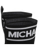 MICHAEL Michael Kors Боти Skyler Tall Bootie 43F2SKFE5D Blk/Opticwht - Mera.bg