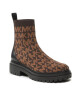 MICHAEL Michael Kors Боти Comet Lug Bootie 40F2CMFE5Y Blk/Brown - Mera.bg