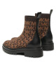 MICHAEL Michael Kors Боти Comet Lug Bootie 40F2CMFE5Y Blk/Brown - Mera.bg