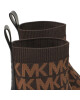 MICHAEL Michael Kors Боти Comet Lug Bootie 40F2CMFE5Y Blk/Brown - Mera.bg