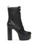 MICHAEL Michael Kors Боти Natasha Lace Up Bootie 40F3NAME6L Черен - Mera.bg