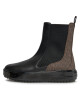 MICHAEL Michael Kors Боти тип челси Emmet Bootie 43H3EMFE7L Blk/Brown - Mera.bg