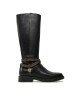 MICHAEL Michael Kors Ботуши Abigail Leather Riding Boot 40F4ABMB7L Черен - Mera.bg