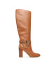 MICHAEL Michael Kors Ботуши Hamilton Heeled Boot 40F3HAHB5L Luggage - Mera.bg