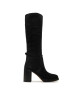 MICHAEL Michael Kors Ботуши Hayden Suede Boot 40F4HYMB5S Черен - Mera.bg