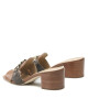 MICHAEL Michael Kors Чехли Izzy Mule 40S2IZMP2L Brown Multi - Mera.bg