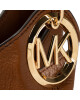 MICHAEL Michael Kors Дамска чанта Lillie 30T9G0LE3L Кафяв - Mera.bg