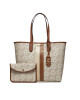 MICHAEL Michael Kors Дамска чанта Eliza 30H3GZAT7B Vanilla/Lugg 099 - Mera.bg
