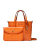 MICHAEL Michael Kors Дамска чанта Eliza 30S3GZAT0V Оранжев - Mera.bg