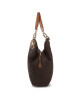 MICHAEL Michael Kors Дамска чанта Lillie 30T9G0LE3B Кафяв - Mera.bg