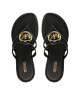 MICHAEL Michael Kors Джапанки Hampton Flat 40S3HMFS1A Black - Mera.bg