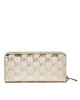 MICHAEL Michael Kors Голям дамски портфейл Large Logo Embossed 34H3GJ6T9U Pale Gold - Mera.bg
