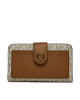 MICHAEL Michael Kors Голям дамски портфейл Mk Charm 34S4G0KF6B Vanilla/Acrn - Mera.bg