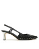 MICHAEL Michael Kors Обувки на ток Alora Mid Sling 40R5ALMP3L Черен - Mera.bg
