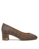 MICHAEL Michael Kors Обувки на ток June Flex Mid Pump 40T4JUMP1B Кафяв - Mera.bg