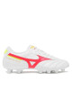 Mizuno Обувки Morelia Ii Club P1GA2316 White/Fcoral2/Bolt2 64 - Mera.bg