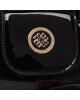 Monnari Дамска чанта BAG1930-M20 Black Lacquer - Mera.bg