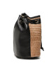 Monnari Дамска чанта BAG0950-M20 Черно родиево покритие - Mera.bg
