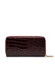 Monnari Голям дамски портфейл PUR0130-M05 Burgundy Croco - Mera.bg