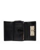 Monnari Голям дамски портфейл PUR0220-020 Black Croco - Mera.bg