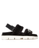 Mou Сандали New Bio Sandal SW461001A Черен - Mera.bg